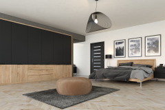 Bella Integra - Matt Graphite & Tortuna Oak
