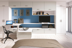 Zurfiz Gloss & Grain  - Light Grey & White