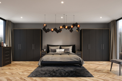 Zurfiz - Serica Matt Black with Oak Edging