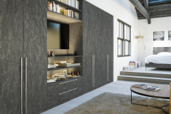 Zurfiz Woodgrain - Evora Stone Graphite