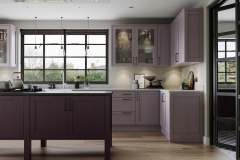 Aldana Deep Heather & Lavendar Grey