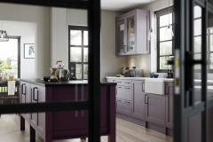Aldana Deep Heather & Lavendar Grey