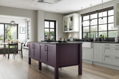 Aldana Deep Heather and Light Grey