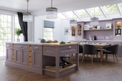 Belgravia Lavendar Gray & Cashmere