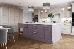 Belgravia Lavendar Gray & Cashmere