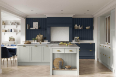 Clifden Marine and Light Grey