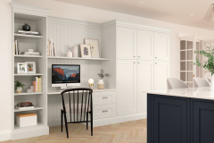 Ellesmere Slate Blue and Light Grey