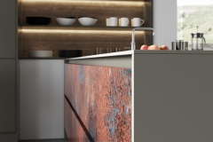 Ferro Oxidized Copper & Rezana Espresso Oak