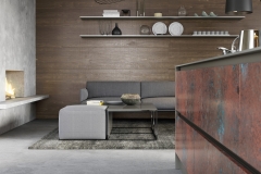Ferro Oxidized Copper & Rezana Espresso Oak