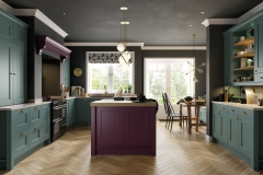 Florence Deep Heather & Viridian