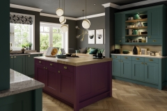 Florence Deep Heather & Viridian