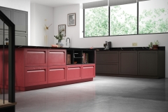 Harborne Graphite & Chicory Red
