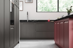Harborne Graphite & Chicory Red