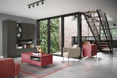 Harborne Graphite and Chicory Red
