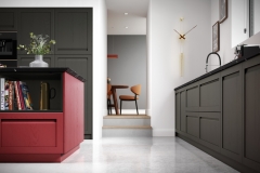 Harborne Graphite and Chicory Red