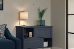 Harborne Slate Blue Stone & Citrius Green