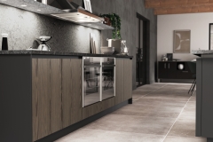 Kelso Truffle Grey with Zola Matte Graphite