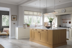 Madison Light Oak & Ivory