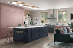 Madison Vintage Pink & Slate Blue