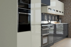 Strada Gloss Graphite & Porcelain
