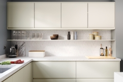 Strada Matte, Porcelain and Tavola Light Oak