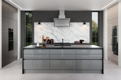 Zola Gloss Dust Grey & Tavola Carbon