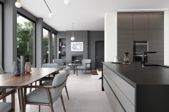 Zola Gloss Dust Grey & Tavola Carbon