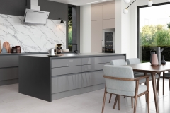 Zola Gloss Dust Grey & Tavola Carbon