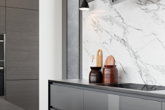 Zola Gloss Dust Grey & Tavola Carbon
