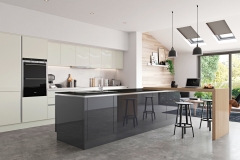 Zola Gloss Porcelain & Graphite