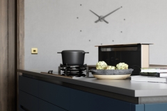 Zola Matte Blue & Ferro Brass