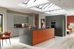 Zola Matte Orange, Dust Grey & Graphite