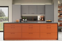Zola Matte Orange, Dust Grey & Graphite