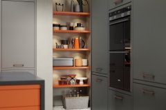 Zola Matte Orange, Dust Grey & Graphite