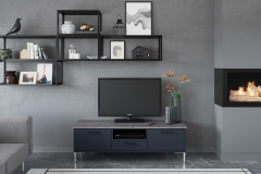 Zola Matte Slate Blue