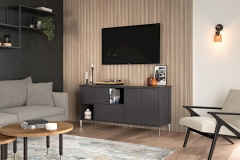 Zola Soft-Matte Light Grey & Graphite